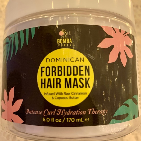 Bomba Curls Forbidden Dominican Hair Mask Intense Curl Hydration 6.0 fl oz NEW - Picture 4 of 7
